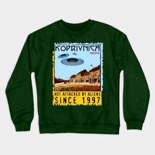 Welcome to Koprivnica, Croatia Crewneck Sweatshirt